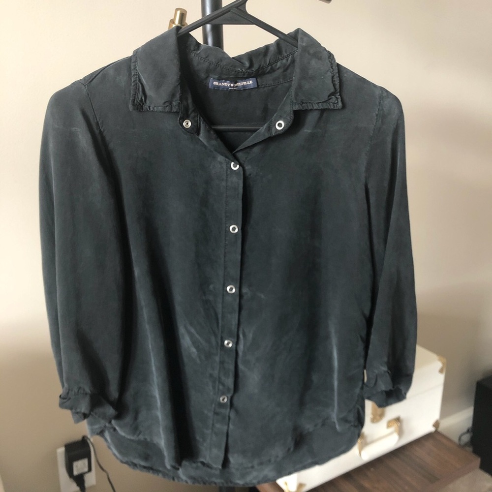 Brandy Melville blouse in black